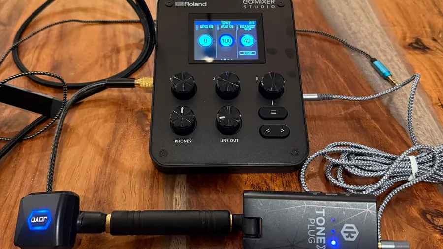 Check out the all new Roland GO:MIXER Studio for A/V recording